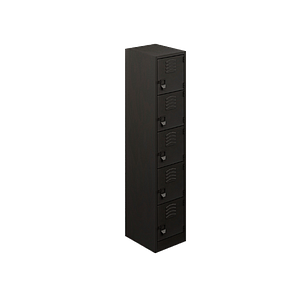 Locker Estandar 5 Puertas 38 x 45 x 180 cm