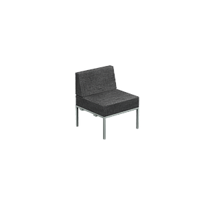 Sofa c/respaldo 60 x 60 x 75 cm Match
