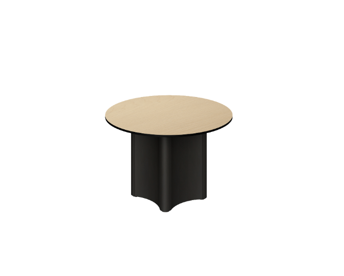 48" Round table squared base 3MM Cyber