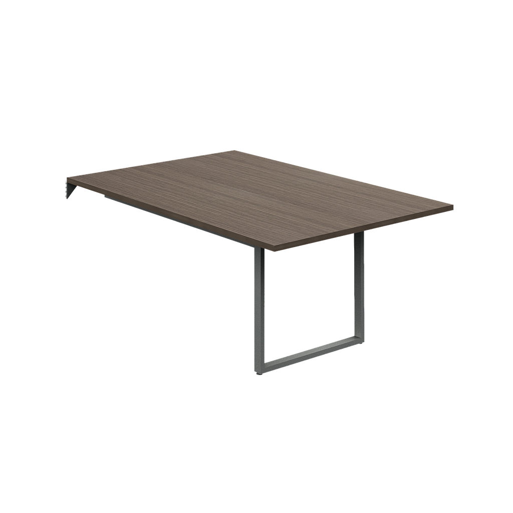 Rectangular collaborative peninsula top 48 x 72" HPL