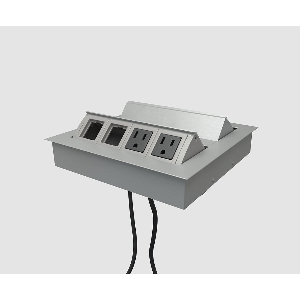 M2X 2 power, 2 open data 120" cord