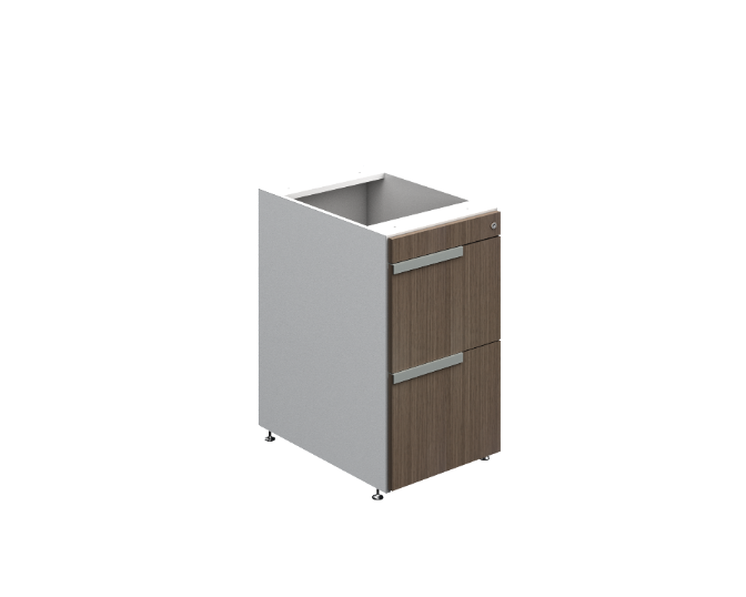 Pedestal 2 Gavetas 41 x 60 x 72 cm G Connect CN