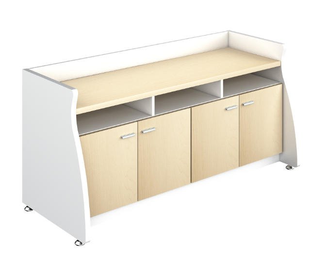 Credenza 4 Puertas 180 x 60 x 70 cm Urban