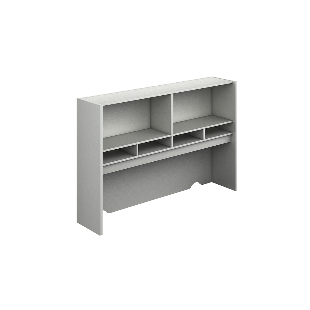 Open hutch w/pigeon holes 63 x 14 x 42" Prime