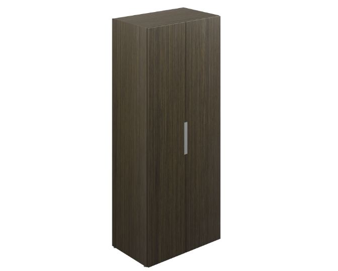 5-Shelf closed bookcase w/cabinet 30 x 19 x 85" Bento